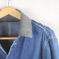 DENIM WORK JACKET DICKIES - L -