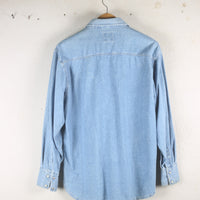 WAMPUM WOMEN'S Denim Shirt -L-