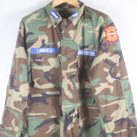 GIACCA CAMOUFLAGE WOODLAND - XL -(Large Short)