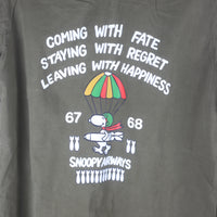 UTILITY SHIRT ARMY SNOOPY AIRWAYS