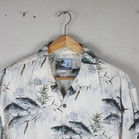 Camicia Hawaiana Made in Usa - XL -