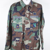 US Air Force Bdu Camouflage Jacket - XL - (Customizable)