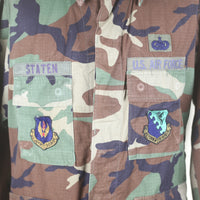 US Air Force Bdu Camouflage Jacket - XL - (Customizable)