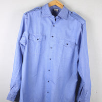 CAMICIA CHAMBRAY DEADSTOCK MARINA MILITARE ITALIANA