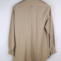 Us Army OFFICER Shirt 1950s - M -