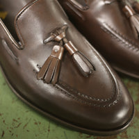 Leather tassel loafer