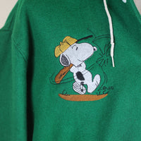 Vintage Made in Usa Varsity with Snoopy Embroidery - L - Women