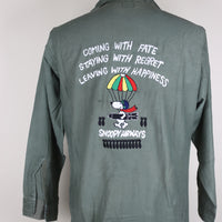 Og 107 us Army shirt with Snoopy embroidery - M -