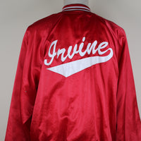 VINTAGE NYLON JACKET MADE IN USA WITH SNOOPY EMBROIDERY - XL -