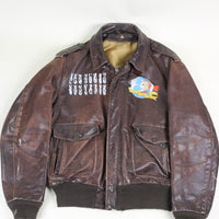 A2 Schott leather jacket -L -