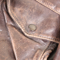 A2 Schott leather jacket -L -