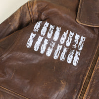 A2 Air Apache Leather Jacket - M -