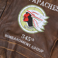 A2 Air Apache Leather Jacket - M -