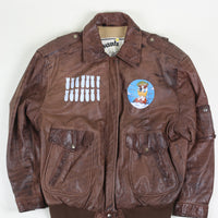 A2 Donal Duck Leather Jacket - L -