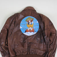 A2 Donal Duck Leather Jacket - L -