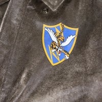 A2 Blood Chit Leather Jacket - L -