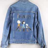 GIACCA DI JEANS CON STAMPA - M/L -