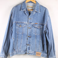 GIACCA DI JEANS CON STAMPA - XL -