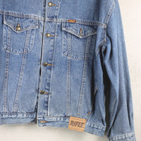 GIACCA DI JEANS CON STAMPA - XL -