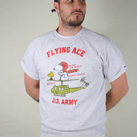FLYING ACE half sleeve raglan sweatshirt