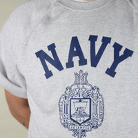 Us Navy Academy half sleeve raglan sweatshirt
