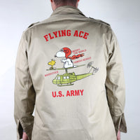 MAN'S KHAKI SHIRT - M -