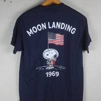 T-shirt tubolare moon landing
