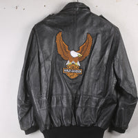 Giacca di pelle A2 HARLEY VINTAGE - L -
