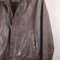 Giacca di pelle - L -