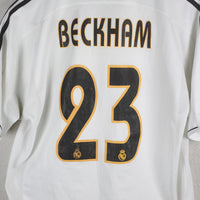 MAGLIETTA ORIGINALE REAL MADRID BECKHAM - M -