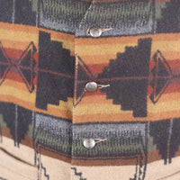 vintage pendleton navajo vest - L -