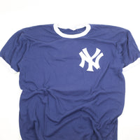 YANKEES t-shirt made in usa 80s -L-