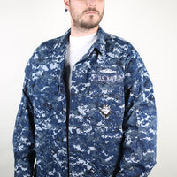 Camicia overshirt Marpat Us Navy - L -