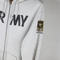 Army zipped sweatshirt -L-