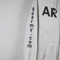 Army zipped sweatshirt -L-
