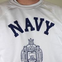 Us Navy Academy half sleeve raglan sweatshirt