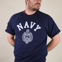 Us Navy Academy half sleeve raglan sweatshirt