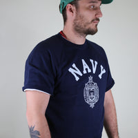 Us Navy Academy half sleeve raglan sweatshirt
