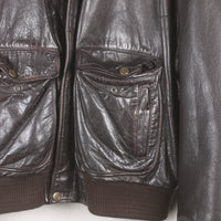 Giacca di pelle A2 -XL-