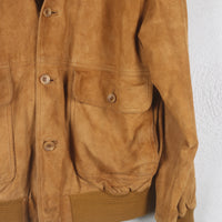 Genuine leather suede jacket - XL