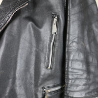 Giacca chiodo in pelle - S -