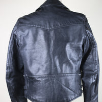 Giacca chiodo in pelle - S -