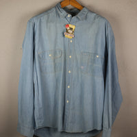 Camicia chambray vintage - XL -
