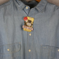 Camicia chambray vintage - XL -