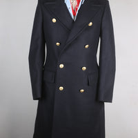 Italian Navy DEADSTOCK double-breasted coat
