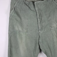US ARMY OG 107 FATIGUE PANTS - W38 -