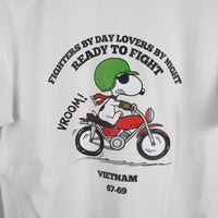 Tubular biker T-shirt