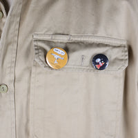 Army Shirt with Snoopy Embroidery - XL -