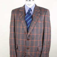 CASHMERE tweed jacket MADE IN SCOTLAND -M 48- 50 -