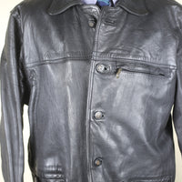 Giacca in pelle vintage AKASO - M -